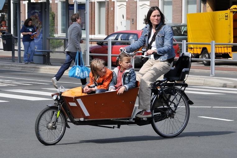 Vélo-cargo à la Haye