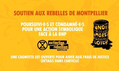 Soutien aux rebelles en procès pour l'action contre la bnp