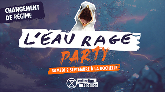 Manif'action festive XR à La Rochelle  - Le samedi 2 septembre 2023