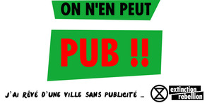 Action Nuit blanche - Angers sans publicité pour le Black Friday