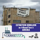 Soutien aux activistes en procès pour l'action chez Arkema