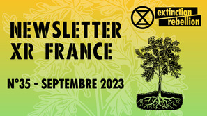Newsletter XR France n°35 - septembre 2023